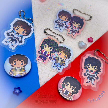( Plastificados e bottons ) Voltron